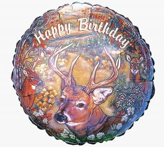 18 deer hunting father s day birthday party balloon returns