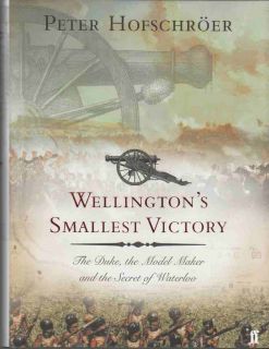 Napoleonic British Wellingtons Smallest Victory Model of Waterloo 