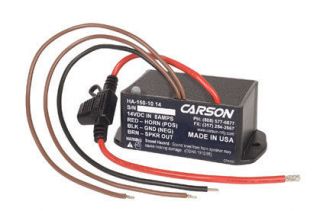 carson ha 150 electronic air horn 100 watt expedited shipping