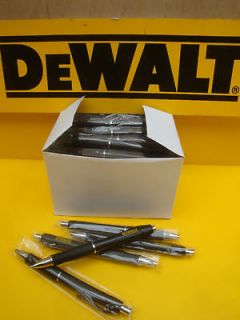 box of 50 x dewalt new colour design ballpoint pens time left $ 21 15 
