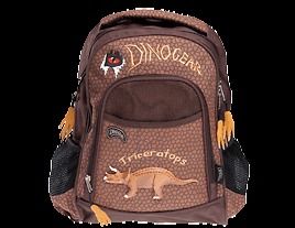 Kids Dinosaur Backpack,Small 3D Triceratop Backpack,Dinos​oles 