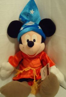   Mouse and Friends Mickey Stuffed Animal Wizards Robe & Hat Plush