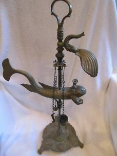 antique bronze whale oil lamp date range 1840 1880 time left $ 1995 00 