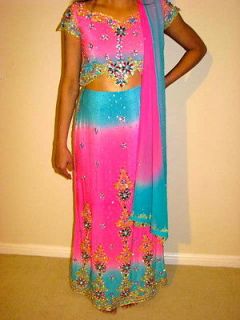 indian or pakistani choli dress