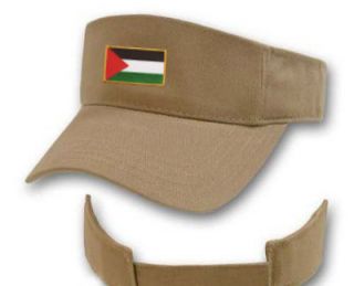 PALESTINE PALESTINIAN TAN KHAKI FLAG COUNTRY EMBROIDERY EMBROIDED 