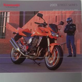   Street Series Year 2003 Motorcycle Sales Brochure Catalog Eddie Lawson