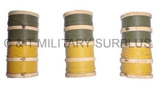 usgi military vietnam era trip wire snare wire 480ft time