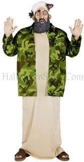 most wanted osama bin laden plus size adult costume expedited shipping 