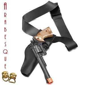 adult cowboy police cop gun and holster set  8 13 buy it 