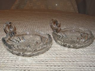 vintage glass lead crystal candle holders  19