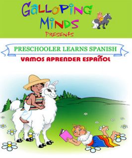 BABY, SPANISH DVD, BRAINY CHILD, TODDLER, NEW, Preschooler Learns 