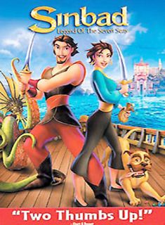 sinbad legend of the seven seas dvd 2003 widescreen new