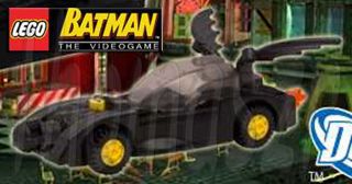   BATMOBILE toy #5   BATMAN the videogame   Lego,McDonalds (2008) *Mint