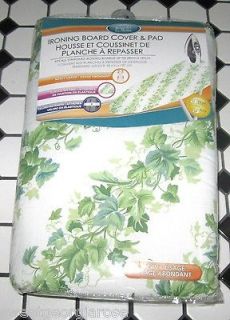 kennedy pad padded ironing board cover trailing green ivy time