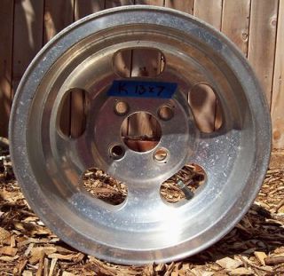 Vintage Slotted Wheel 13 Inch 4 Bolt 13 x 7 Rim Mag Hot Rod