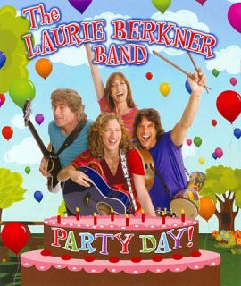 The Laurie Berkner Band Party Day DVD, 2011, with CD