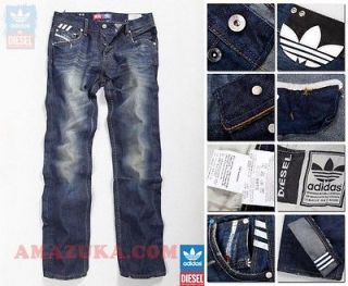 Original Adidas Jeans Mens Viker Pants Diesel Jeans Size 34x33