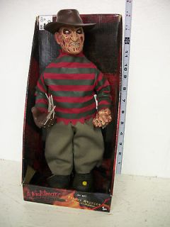 animated freddy krueger figure with sound and movement time left