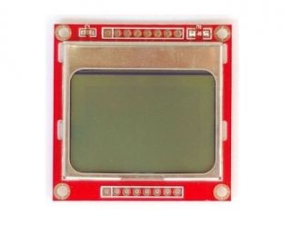 5pcs 84x48 lcd module white backlight adapter led pcb for