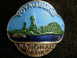 Voyageurs National Park badge stocknagel hiking medallion G2709