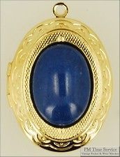 ybm oval engraved locket lapis blue mtn jade cabochon more