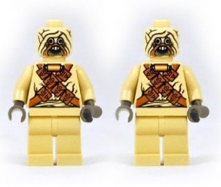 LEGO Star War LOT 2 TUSKEN RAIDER Sand People Minifig Minfigure 