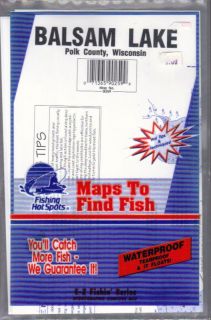 fishing hot spots map balsam lake polk county wisconsin time