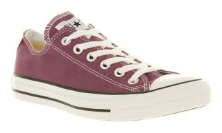 converse all star ox low laker purple trainers shoes more