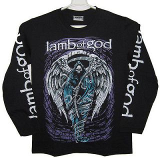 lamb of god long sleeve t shirt n88 new size m