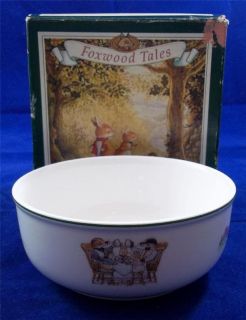 villeroy and boch foxwood tales boxed bowl mint 13 5cm