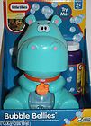 Little Tikes Boubly Hippo Bubble Bellies Battery Operated Bubble Maker 