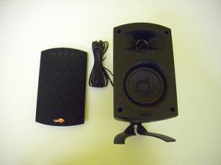 klipsch promedia 2 1 thx one satellite speaker each time