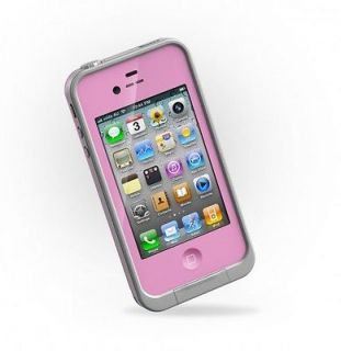 Pink Gray Lifeproof Case Cover Protects vs Water Snow Dirt Shock for 
