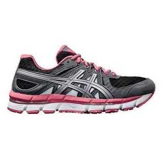 womens asics gel excell33 charcoal pink size 8 time left