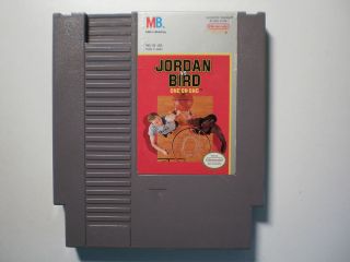 Jordan Vs Bird One on One Game CHEAP Nintendo NES