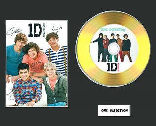 one direction signed collectors gold disc presentation 1 from united 