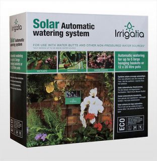 Irrigatia SOL K 24 drippers 30m tube solar automatic watering system 