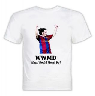 what would messi do barcelona lionel new white t shirt