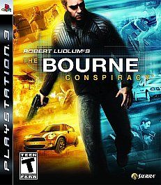 The Robert Ludlums The Bourne Conspiracy Sony Playstation 3, 2008 