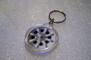 Mini Cooper Sportpack Rover Minilite Alloy wheel Key ring chain