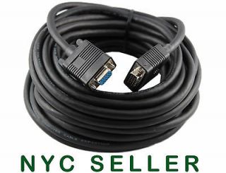 Newly listed 30 FT SUPER VGA SVGA 15 PIN MONITOR CORD MALE TO FEMALE 