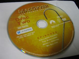macgyver season 4 disc 2 dvd only box4 time left