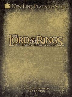 lord of the rings trilogy in DVDs & Blu ray Discs