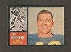 1962 Topps Football #86 Les Richter Los Angeles Rams Ex MINT+