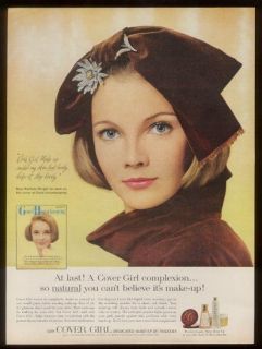 1965 barbara berger photo cover girl makeup noxzema ad expedited