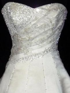 NWOT Maggie Sottero $1450 wedding dress bridal gown Corset lace up 