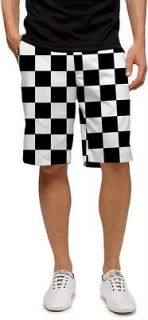 mens LOUDMOUTH Golf Shorts  Pole Position  Size 36 Brand New / Free 