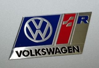 VW Passat Jetta Bora Lupo Polo R Line Racing R Emblem Front Grille 