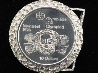   925 Zeus Coin Issued For 21st Olympics In Montreal Canada Dated 1974