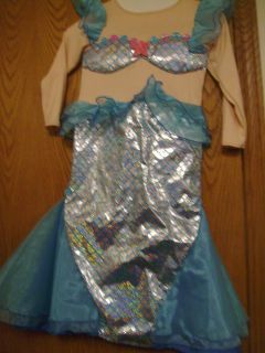 little mermaid costume 4t great condition